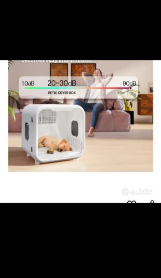 Asciugatrice per animali domestici nuovo