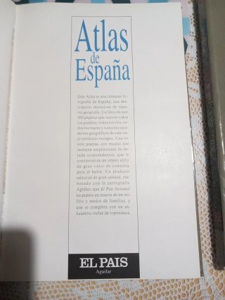 Atlas de España coleccion el Pais