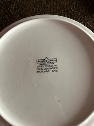 Caja porcelana bandeja aperitivos diseño italiano