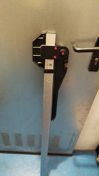 Hipómetro para medir altura