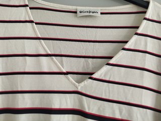Camiseta El Corte Inglés Rayas Talla l- XL