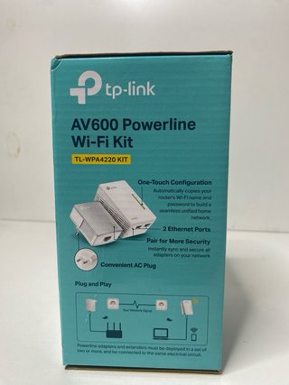 : Kit WiFi PLC TP-Link AV600 TL-WPA4220