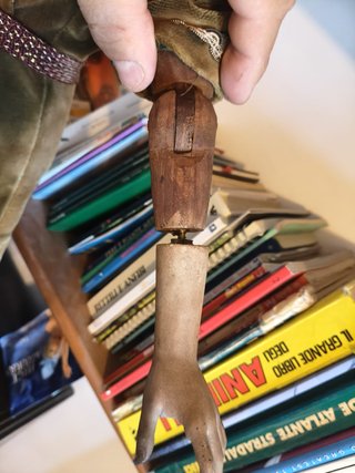 Antico manichino devozionale fine '700