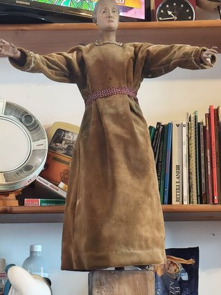 Antico manichino devozionale fine '700