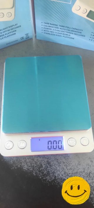 BASCULA DE PRECISIÓN 0,00g Hasta 500g