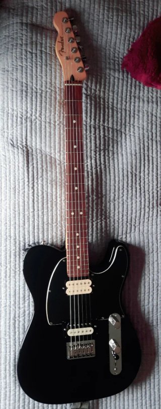 Telecaster Fender Blacktop Mejorada