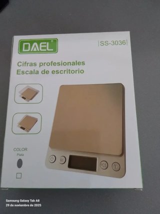 BASCULA DE PRECISIÓN 0,00g Hasta 500g