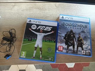 Playstation 5 (+dvd) + 2 Mandos + Juegos