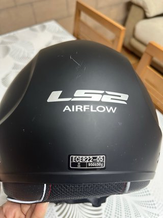 Casco LS2 Jet Talla M Negro
