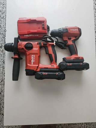 Kit Hilti TE4-22, SF4-22, 2 Baterías y Cargador