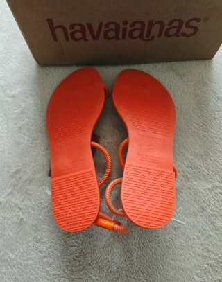 Sandali Havaianas Una Pitanga arancioni Tg 36
