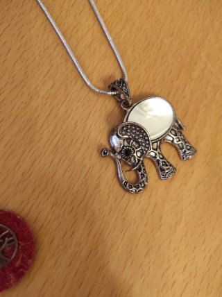 Colgante árbol de la vida y elefante