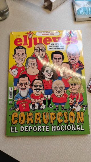 Revista El Jueves mes de junio