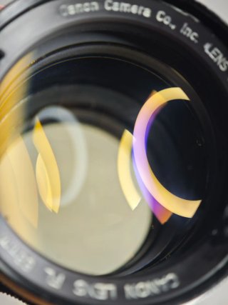 Canon FL 58mm 1:1.2 objetivo con garantía