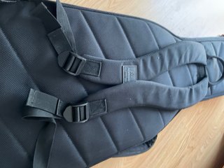 Funda de guitarra Armour negra regalo pie guitarra