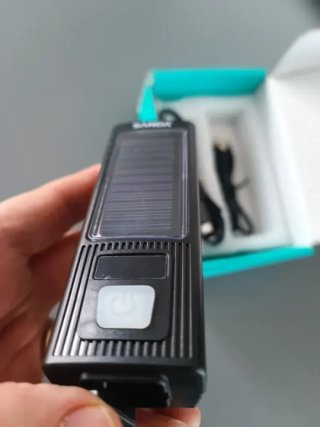 LUZ BICI LEDS CON PLACA SOLAR Y TIMBRE A  ESTRENAR