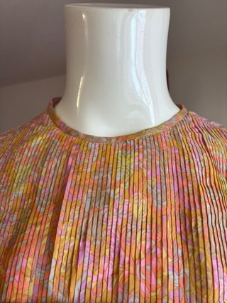 Blusa seda sin mangas T.38