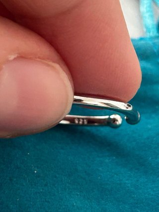 Anello Argento 925 Aereo Regolabile