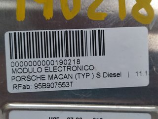 PORSCHE MACAN (TYP ) S Diesel MODULO ELECTRONICO