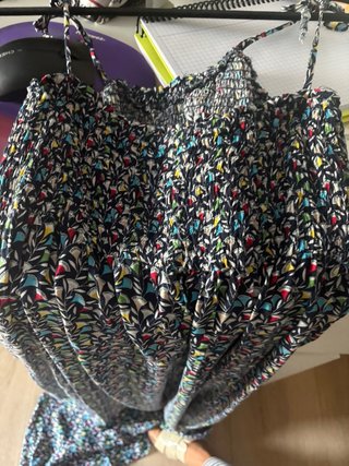 Vestido largo Xantik multicolor