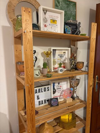 Estantería Ikea Madera Natural 4 Baldas