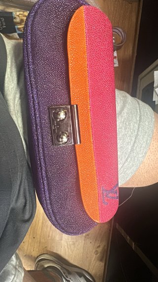 Bolso Louis Vuitton Naranja Rosa Morado