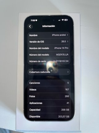 iPhone 14 Pro 256GB Space Gray