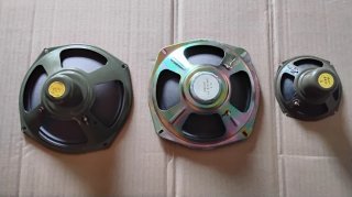 Altavoces vintage nuevos