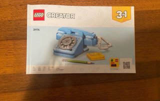 Istruzioni e scatola set lego creator 31174