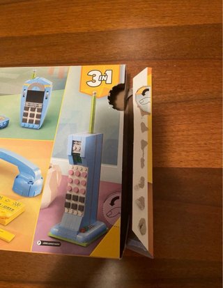 Istruzioni e scatola set lego creator 31174