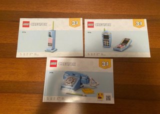 Istruzioni e scatola set lego creator 31174