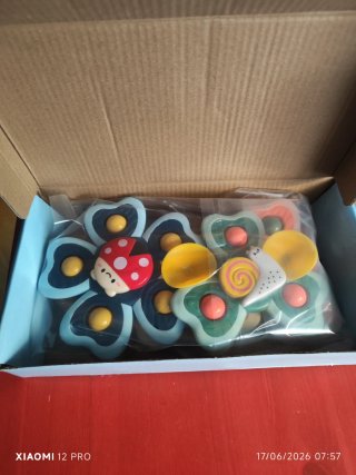 Pack 4 Juguetes Giratorios para Bebé