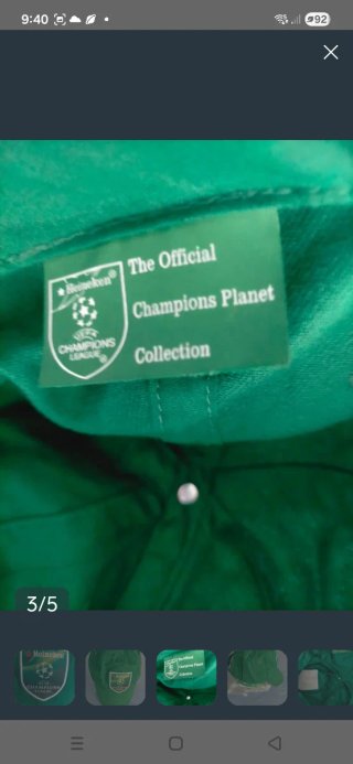 Gorra Heineken UEFA Champions League