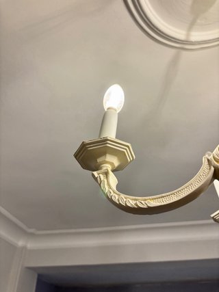 2 Lampade da Soffitto Vintage Bianche