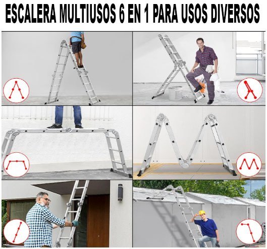 ESCALERA TRANSFORMABLE