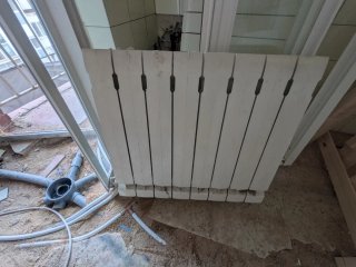 Vendo 6 Radiadores de calefacción blanco