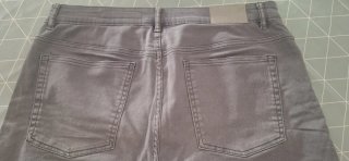 Shorts vaqueros gris azulado