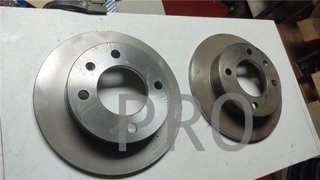 juego de discos de freno Ford fiesta delantero