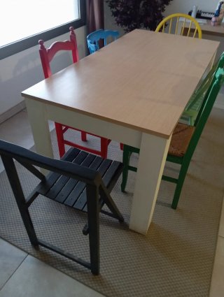 Mesa y 6 Sillas Comedor