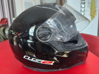 Casco de Moto LS2 Talla S Negro. Buen estado.
