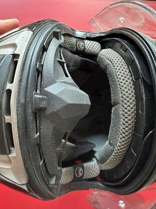 Casco de Moto LS2 Talla S Negro. Buen estado.
