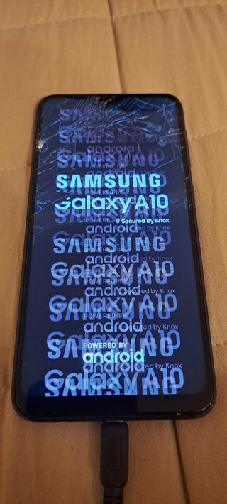 Samsung Galaxy A10 Negro/Morado