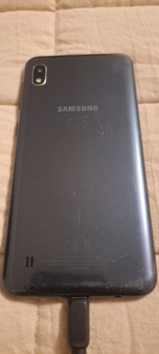 Samsung Galaxy A10 Negro/Morado