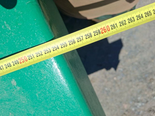 Plataforma 9,30 x 2,55m