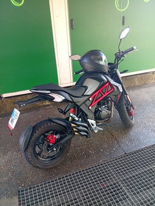 Macbor Fun Plus 125cc Naked Negra/Roja