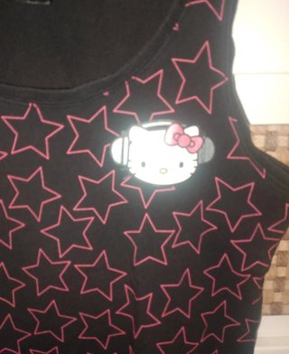 Pijama corto Hello Kitty estrellas