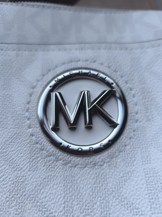 Borsa Michael Kors Beige/Bianco
