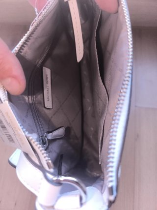 Borsa Michael Kors Beige/Bianco