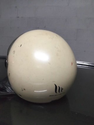 2 Cascos Moto Talla M Naranja