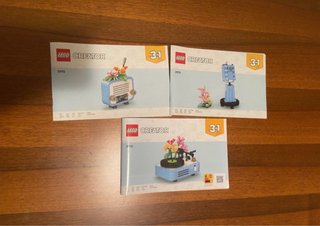 Istruzioni e scatola set lego creator 31172